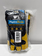 3 Pairs Wells Lamont HydraHyde Leather Work Gloves Medium