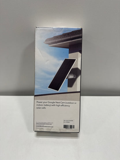 Used Wasserstein Solar Panel for Google Nest Cam - Made for Google Nest