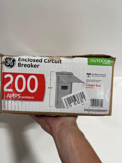 PowerMark Gold 200 Amp 10 in. Enclosed Outdoor Circuit Breaker