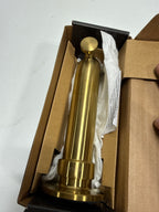 Scratch Castia by Studio McGee Wall-Mount Bath Spout with Diverter in Vibrant Brushed Moderne Brass
