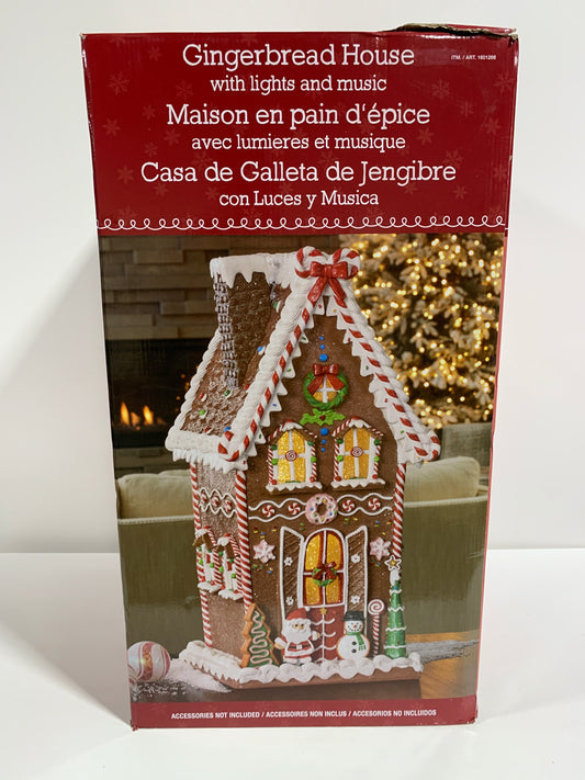 Kirkland Gingerbread House  25"