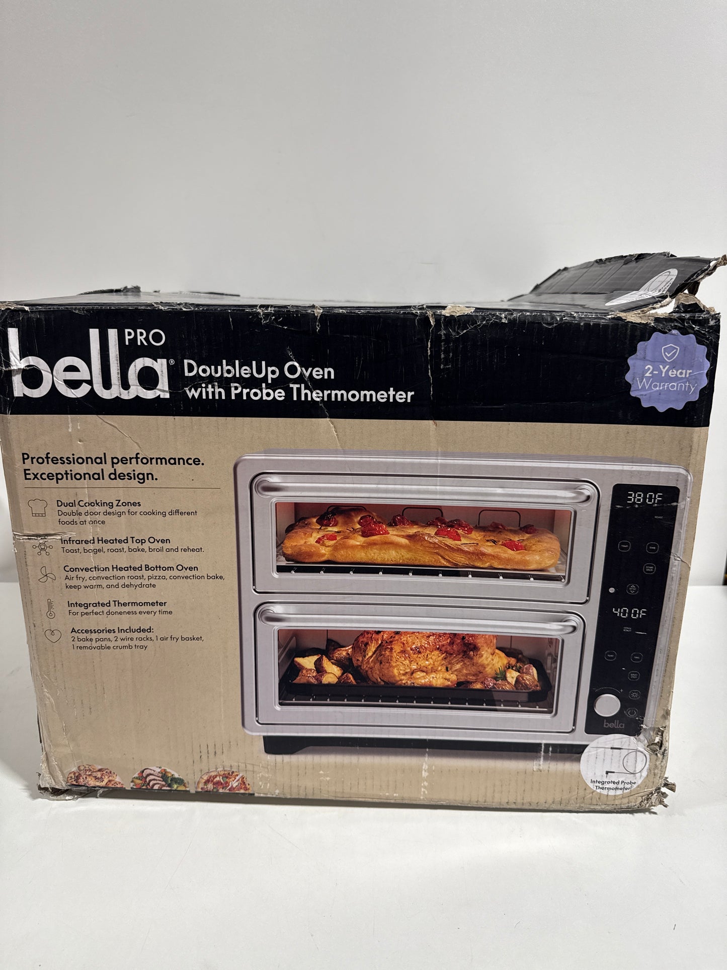 Bella PRO - DoubleUp Oven - Stainless Steel