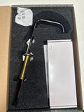 Brizo 65368LF-LHP-ECO Allaria 1.2 GPM Widespread Bathroom Faucet with Square Spout - Less Handles Brilliance Black Ony