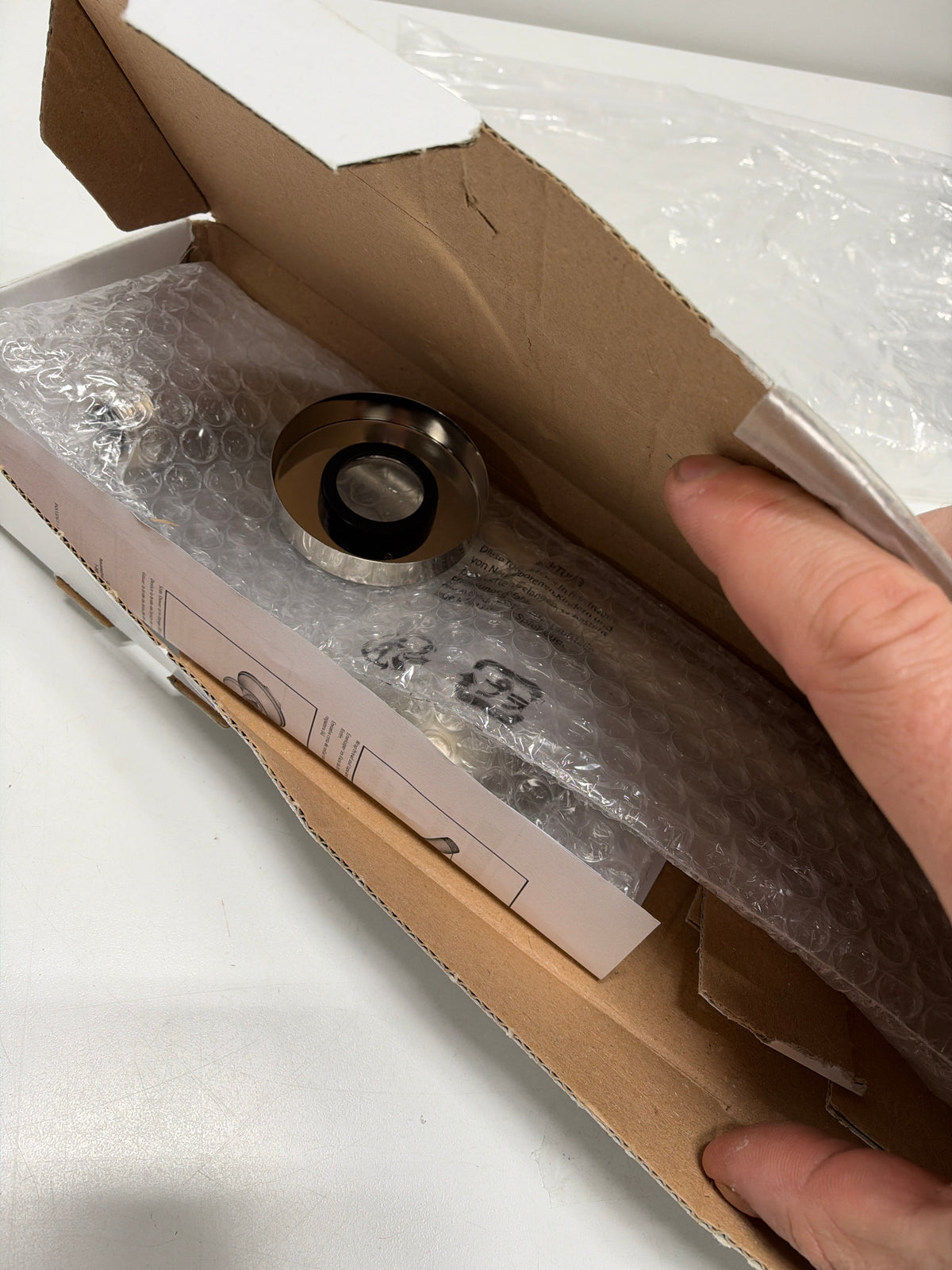 Rohl 1455/12 Michael Berman 12-1/4" Wall Mounted Shower Arm and Flange Satin Nickel