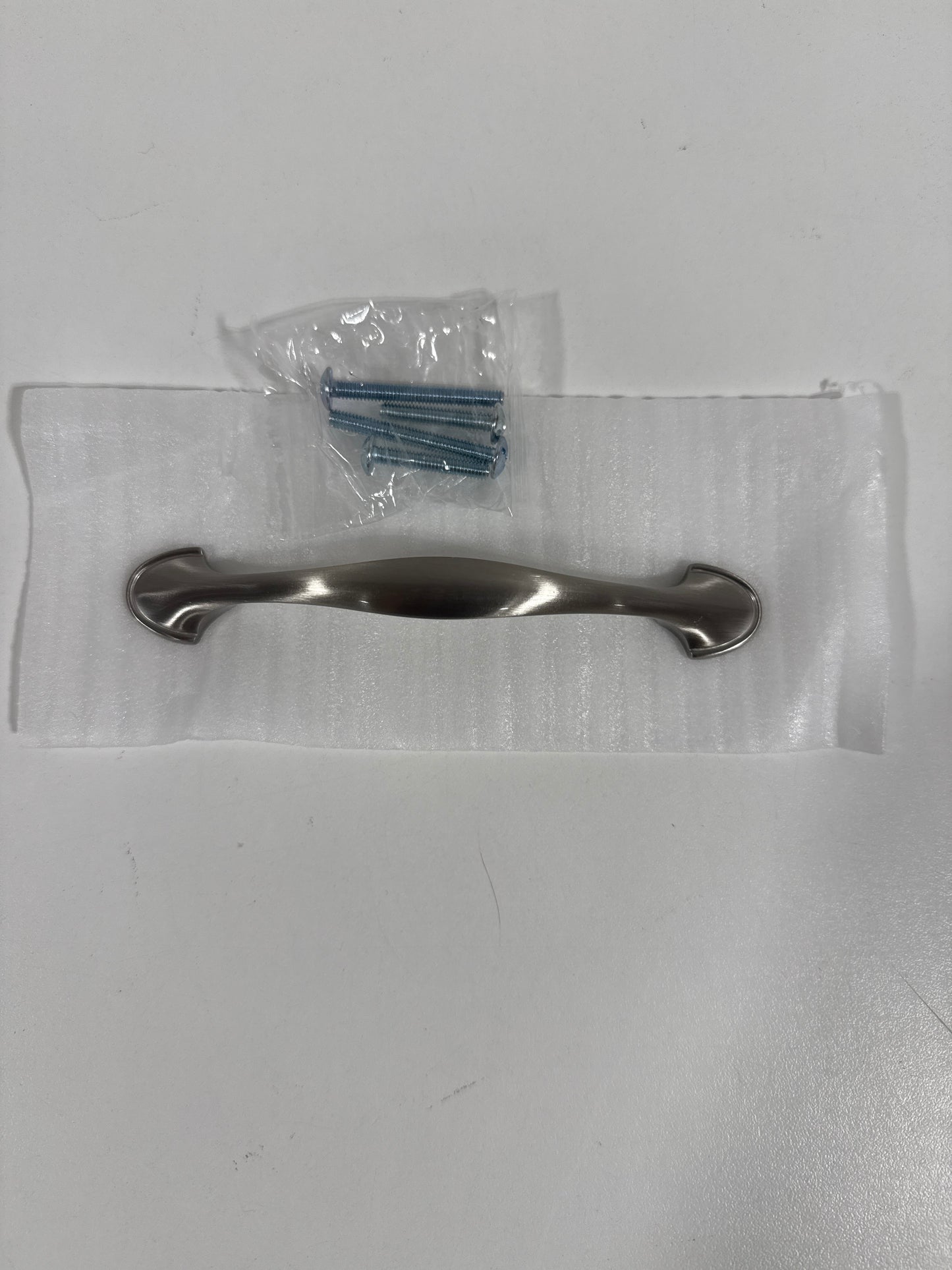 20 Miseno Mcptp4375 Whitewood 3-3/4" Center To Center Arch Cabinet Pull - Nickel