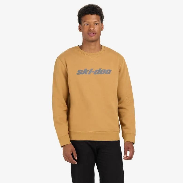 Ski-Doo Signature Crew Sweatshirts Kaki M Mens