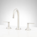 Signature Hardware Lentz 1.2 GPM Widespread Bathroom Faucet - Less Handles Model: SHWSCLZ807LHZBN