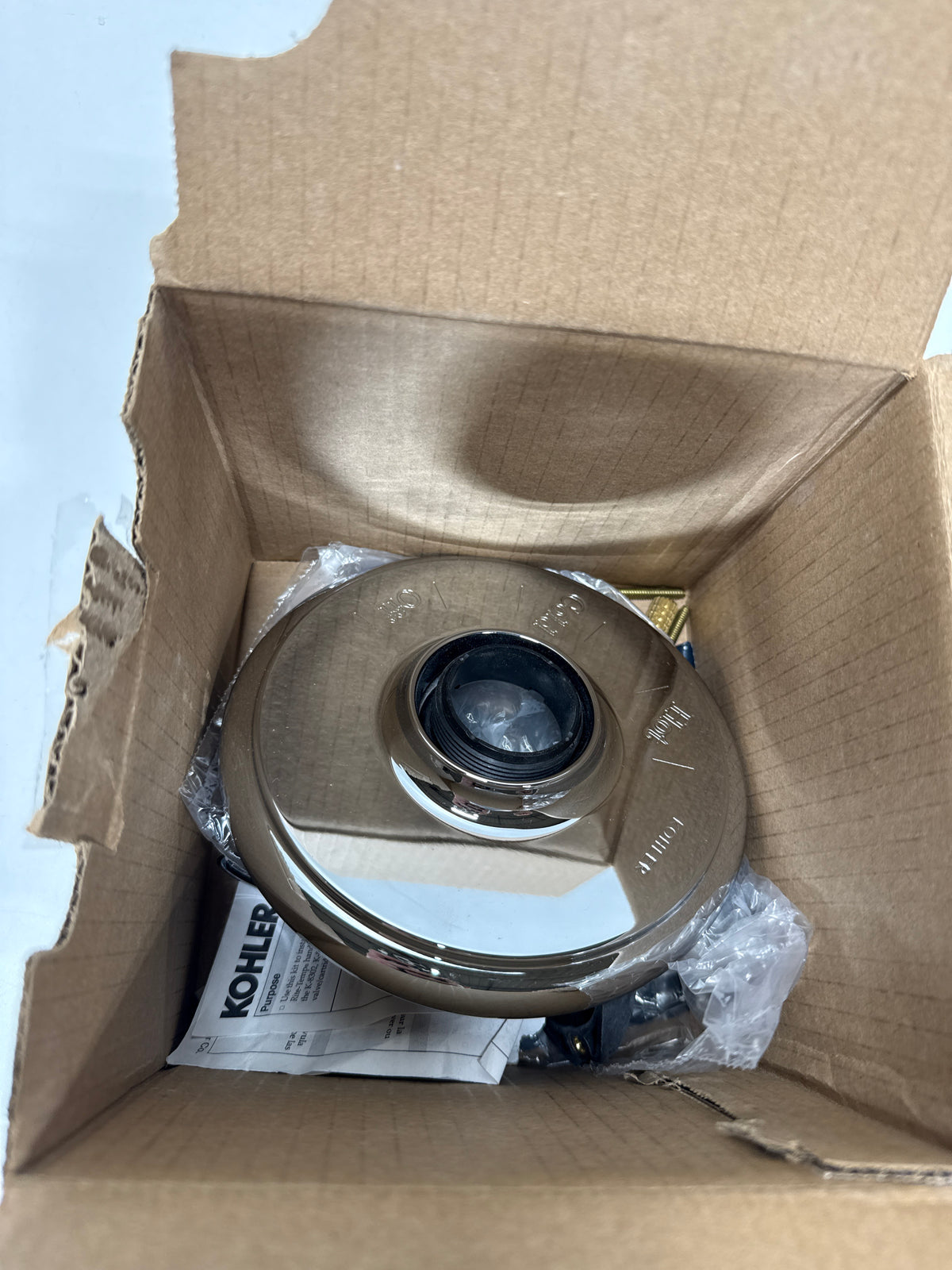 Kohler TS72767-4-CP Artifacts Valve Trim with Lever Handle, Polished Chrome
