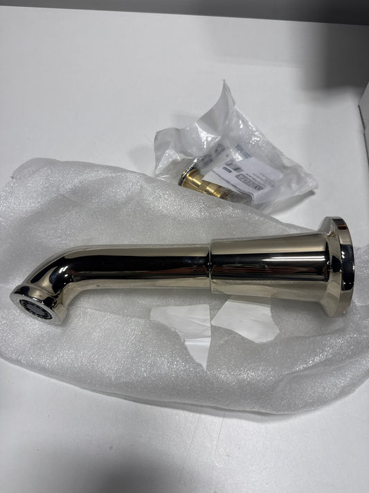 Delta RP100453 Bowery 9-1/8" Non Diverter Wall Mounted Tub Spout - Brilliance Polished Nickel Bath