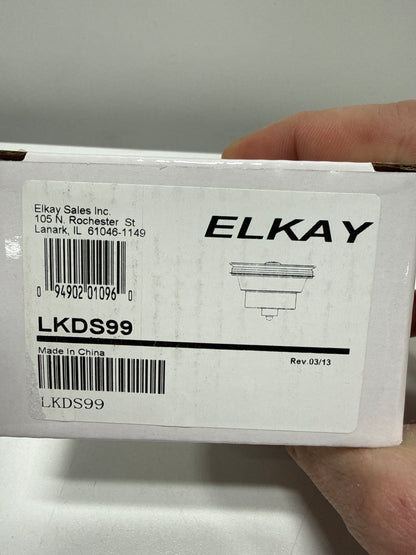 Elkay LKDS99 Elkay 3-1/2 Disposal Stopper / Strainer for Use with InSinkErator Disposal Chrome Polished Stainless Steel