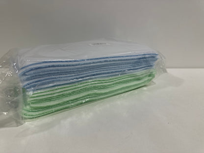 20 Pack Microfiber Mop Refill Pad Compatible with Swiffer WetJet Mop for Floor Cleaning, Semi-Disposable Replacement Mop Pads Machine Washable