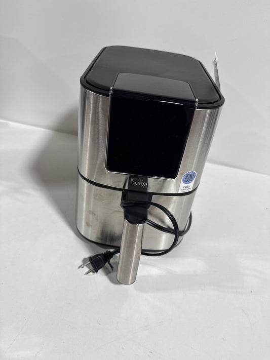 Bella PRO - 4-qt. Touchscreen Slim Air Fryer - Stainless Steel