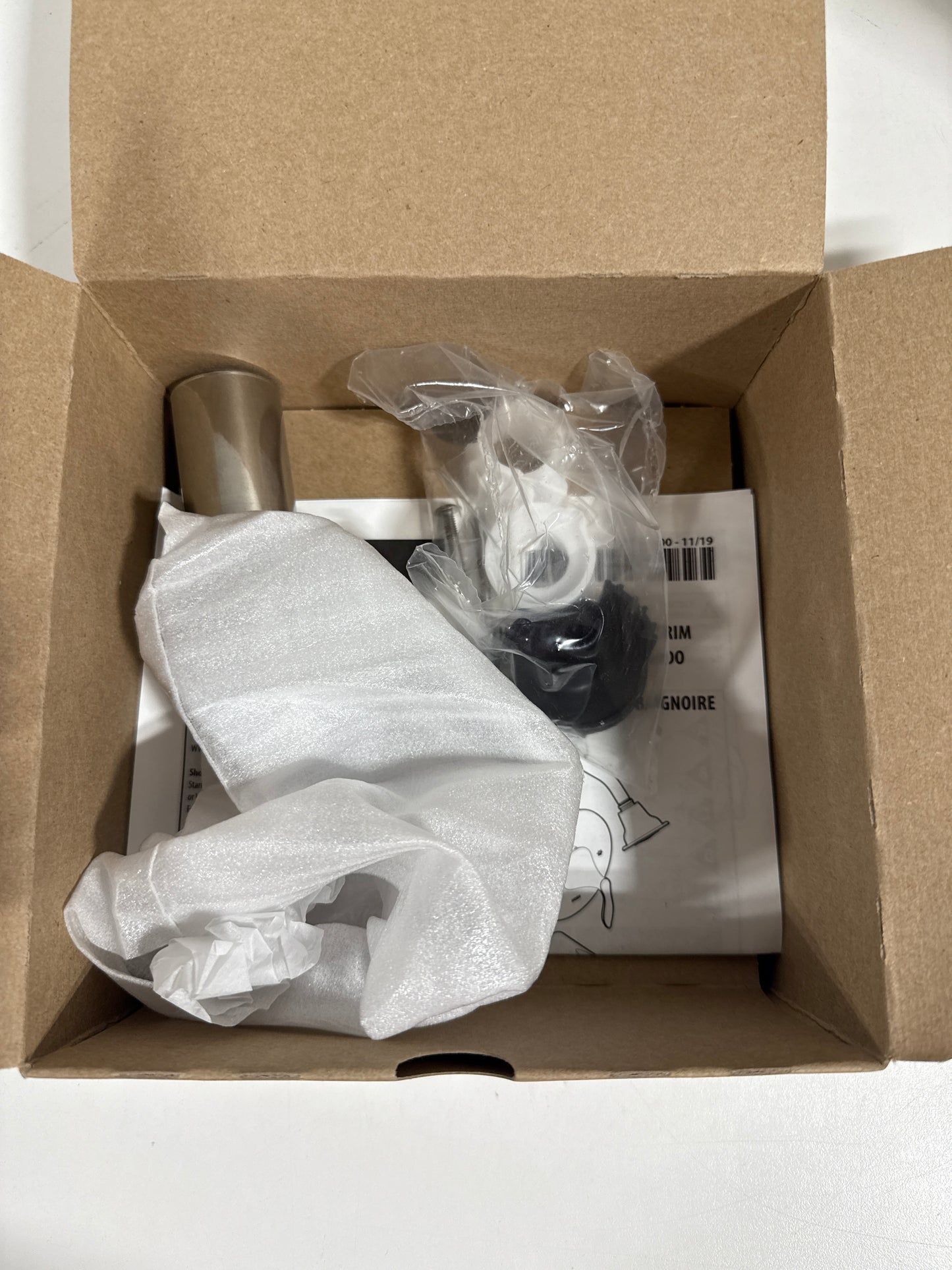 Moen Genta LX Chrome 1-Handle Posi-Temp Pressure Balancing Modern Valve Trim Kit, Valve Required, T2471