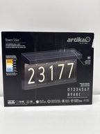 Artika Bowen Solar LED Address Wall Light