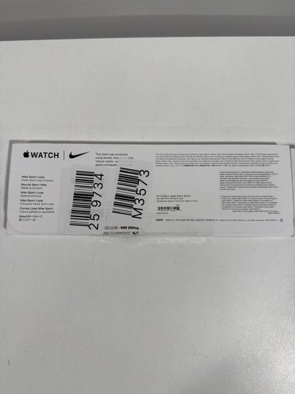 Apple - 42mm Nike SportLoop - Starlight/Pink