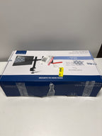 Insignia - Dual-Screen Desktop Mount for Monitors up to 32” Wide - Black