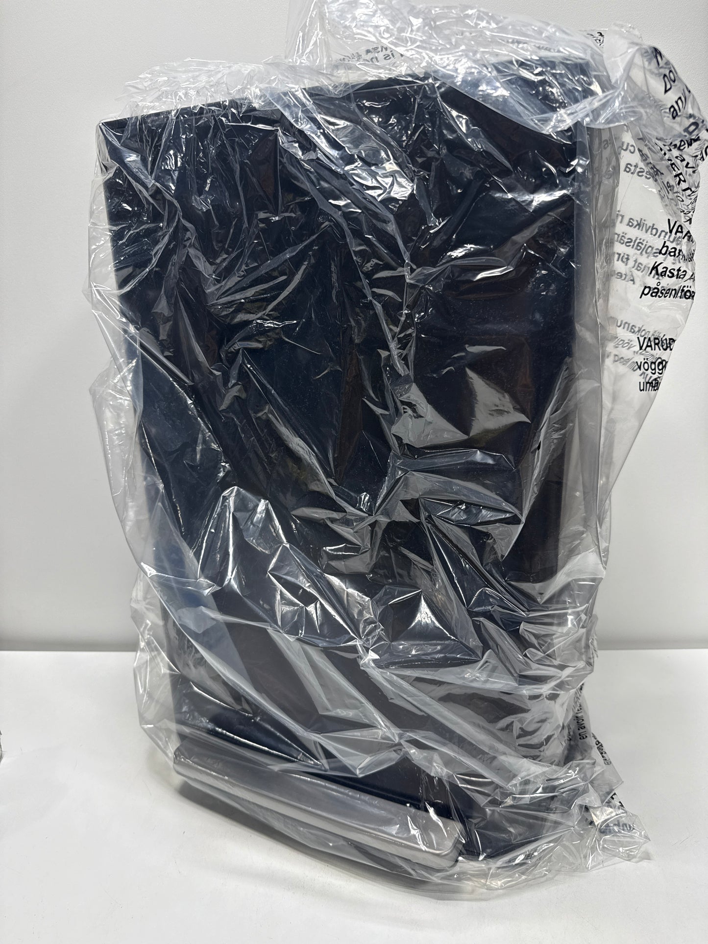 Kohler 47L Step Trash Can Black Stainless