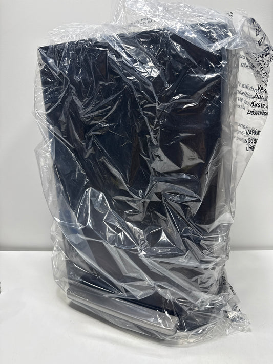 Kohler 47L Step Trash Can Black Stainless