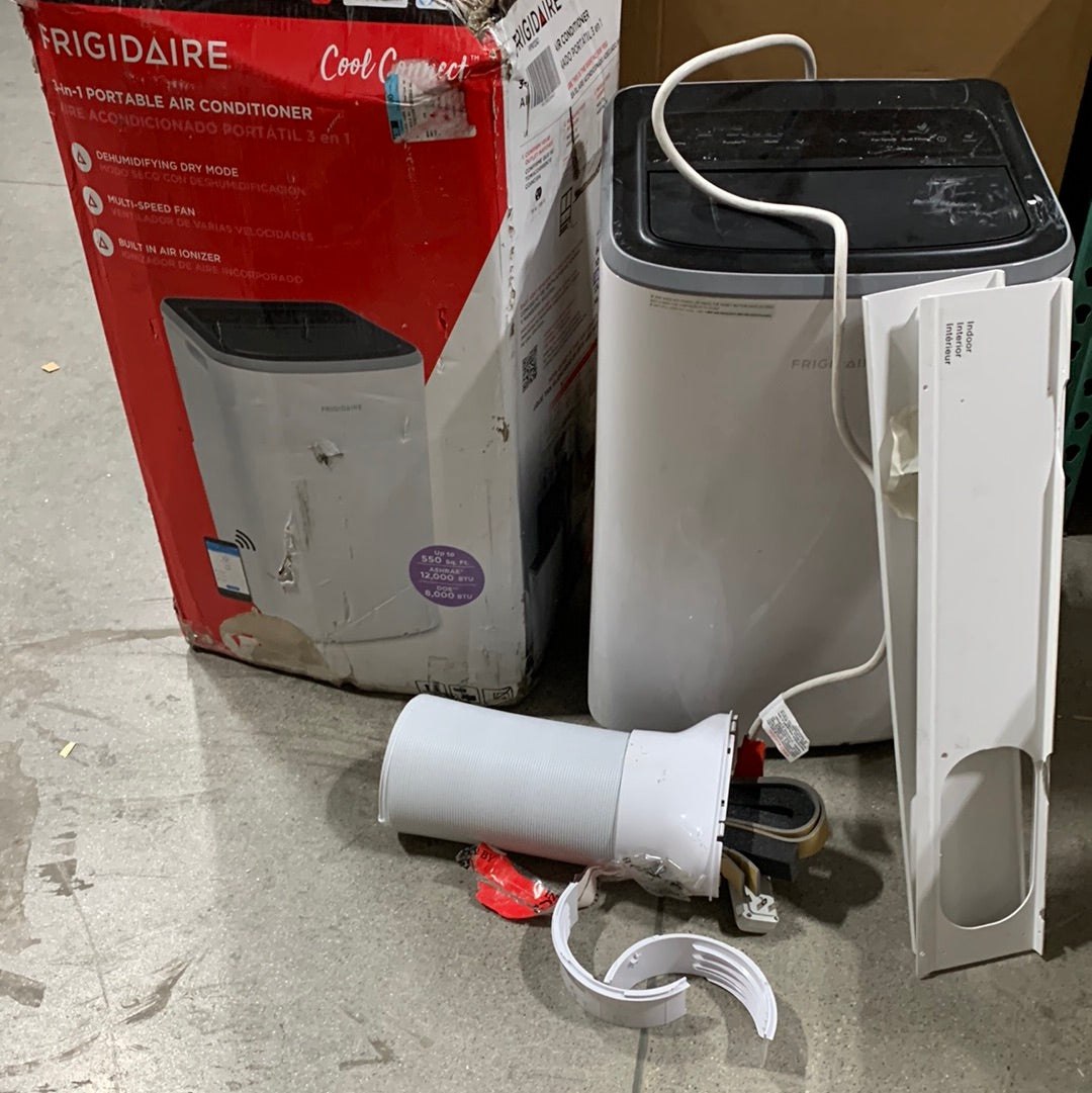 Used Frigidaire 3-in-1 Connected Portable Room Air Conditioner 12 000 BTU (ASHRAE) / 8 000 BTU (DOE)