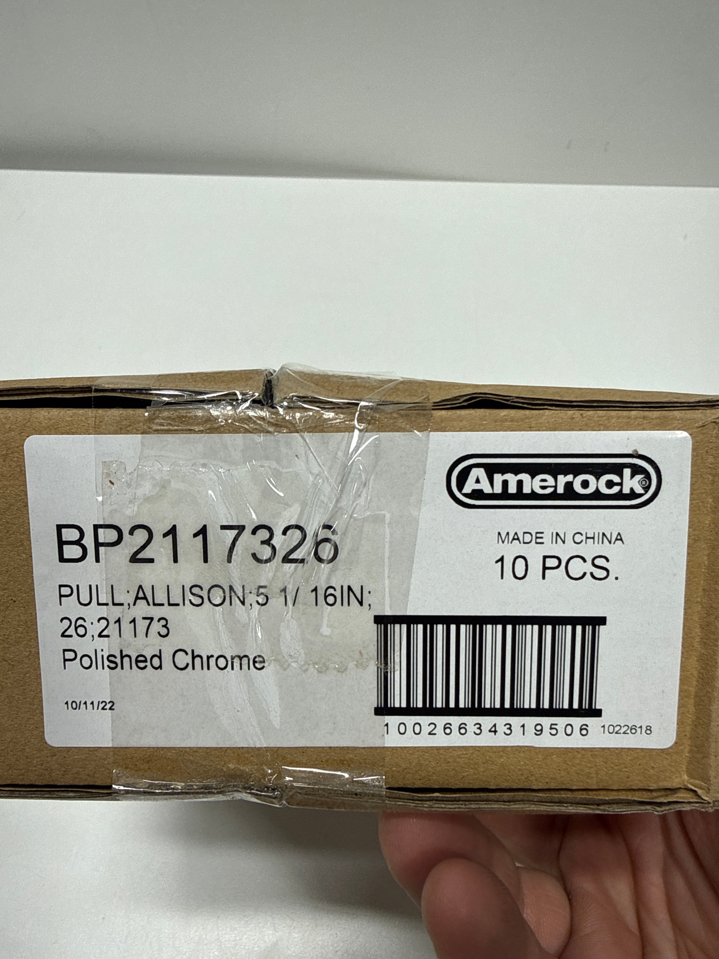 10 x Amerock BP21173 Intertwine 5-1/16 Inch Center to Center Arch Cabinet Pull Polished Chrome