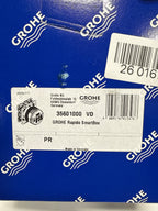 GROHE 35601000 Rapido Smartbox Universal Rough-In Box, Starlight Chrome