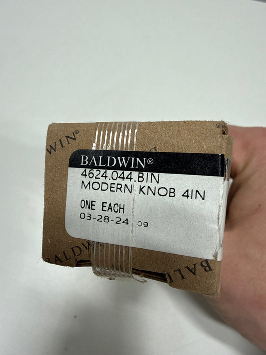 Baldwin 4624.Bin Modern 4 Center to Center Rectangular Cabinet Pull from the Estate