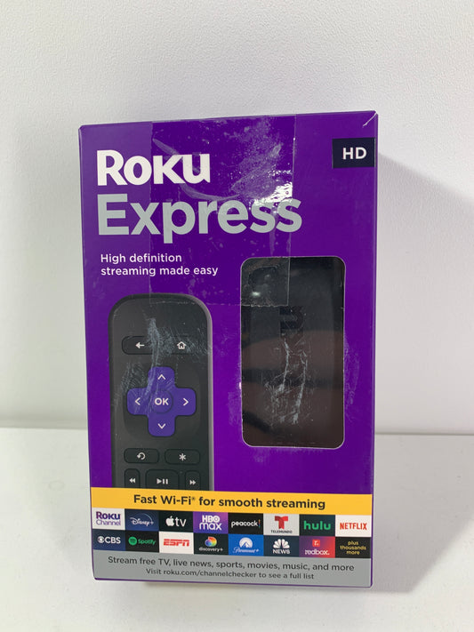 Roku Express HD Streaming Device with High-Speed HDMI Cable, Standard Remote, and Wi-Fi