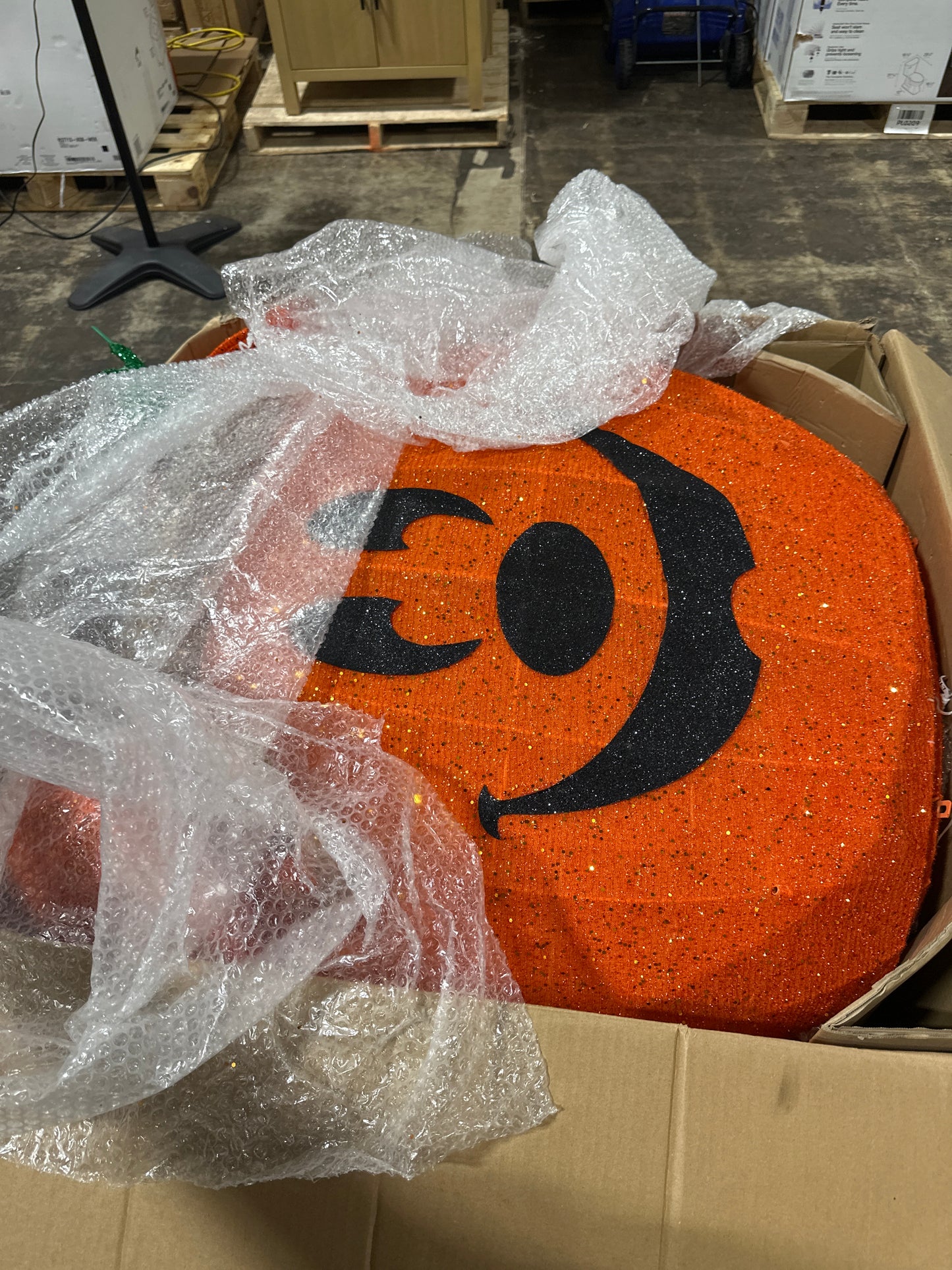 Disney Halloween Pumpkin Arch with LED Lights 9'