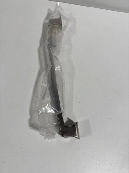 Berenson 2034 Hearthstone 12" Center to Center Farmhouse Traditional Square Lines Appliance Handle / Pull Brushed Nickel