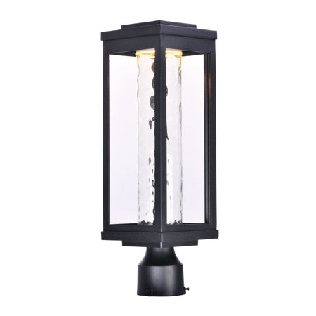 Maxim Lighting Salon 19 Inch Tall LED Outdoor Post Lamp Salon - 55900WGBK
