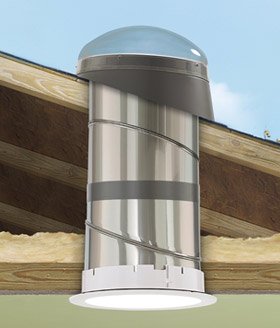 Velux TMR 010 0000 Sun Tunnel, 10" Tubular Skylight w/Rigid Tunnel & Pitched Flashing