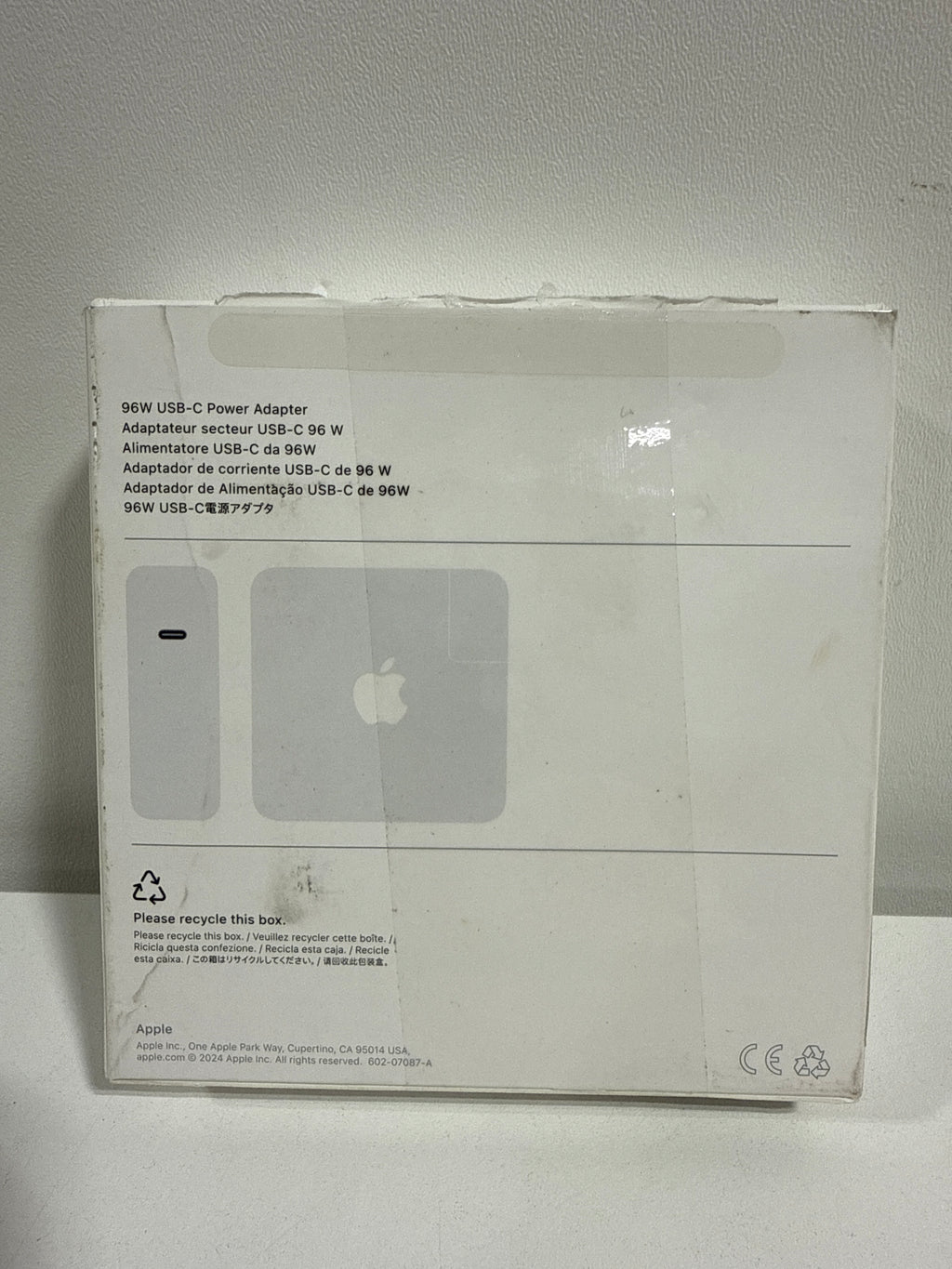 Apple - 96W USB-C Power Adapter - White - *Computers & Office
