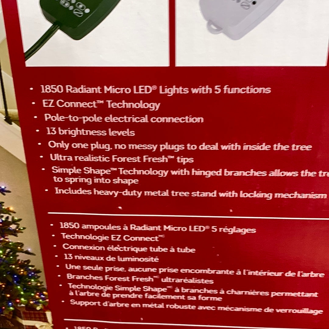 Kirkland 7.5ft Micro LED Artifical Christmas Tree