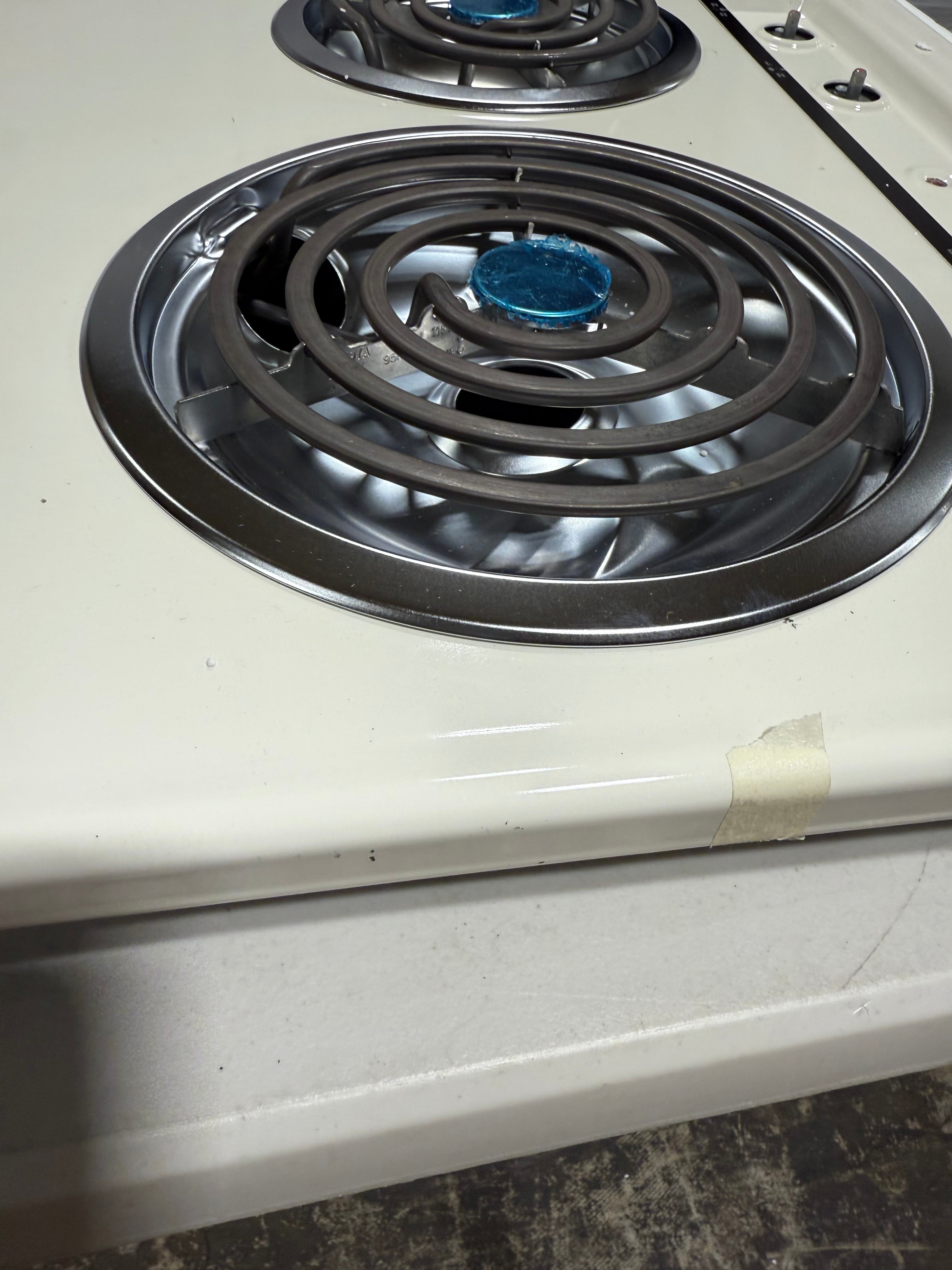 Scratch Summit 30’’ 4 Burner Electric Cooktop 230 Volt Coil Electric Cooktop Bisque- WEL05 - *Kitchen Appliances