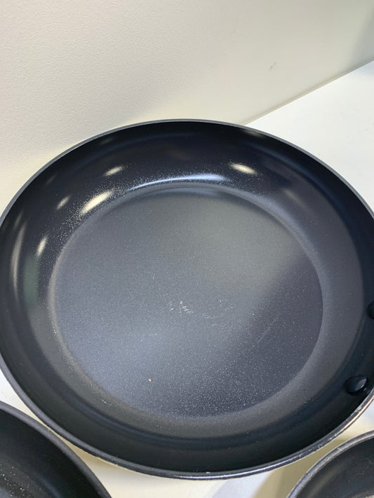 Used GreenPan Jewel Pro Ceramic Non-Stick 3-piece Fry Pan Set