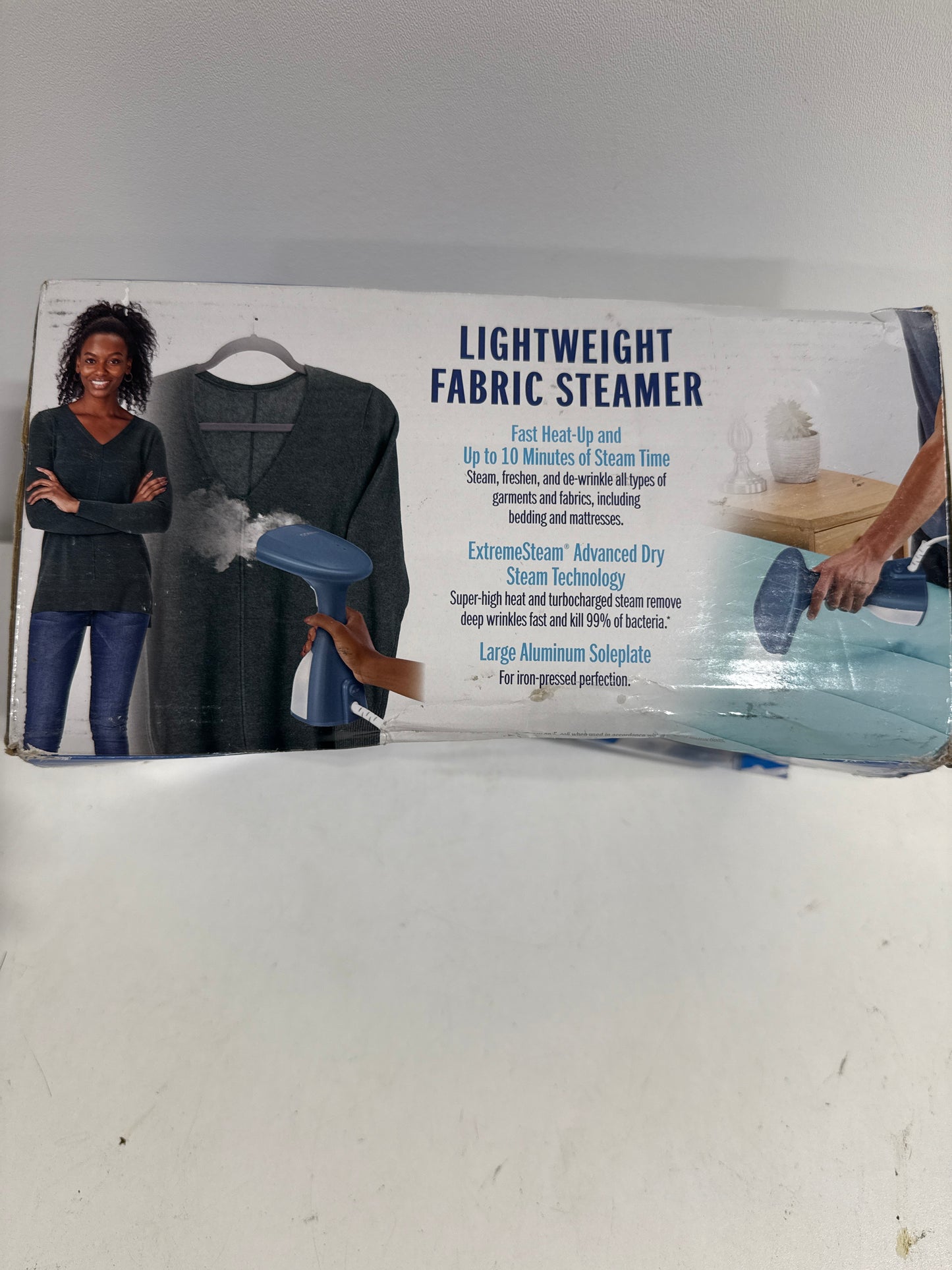 Conair Extremesteam Light Handheld Garment Steamer, One Size, Blue