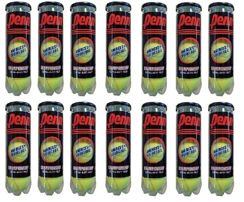 60 x Penn Championship Extra Duty Tennis Balls Player Pack