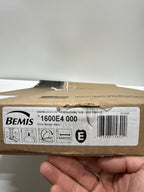 Bemis Ashland Modern Wood Toilet Seat with Decorative Edge, Slow Close, Secure Hinges, Made in USA, Elongated, White