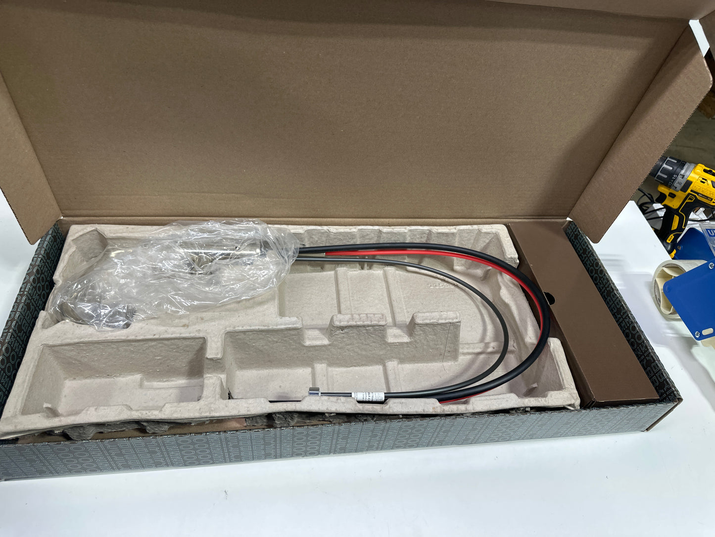 Brizo Litze 1.5 GPM Cold Only Water Dispenser Beverage Faucet with Angled Spout - RO Compatible