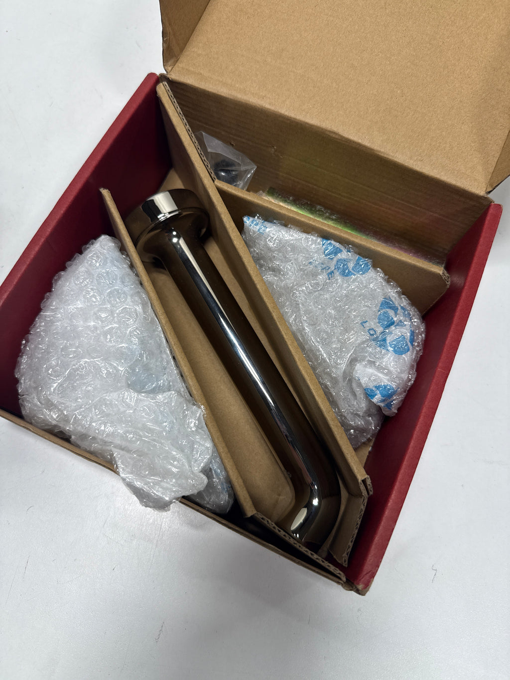 Pfister LG49-TNT2 Tenet 1.2 GPM Wall Mounted Widespread Bathroom Faucet Polished Nickel