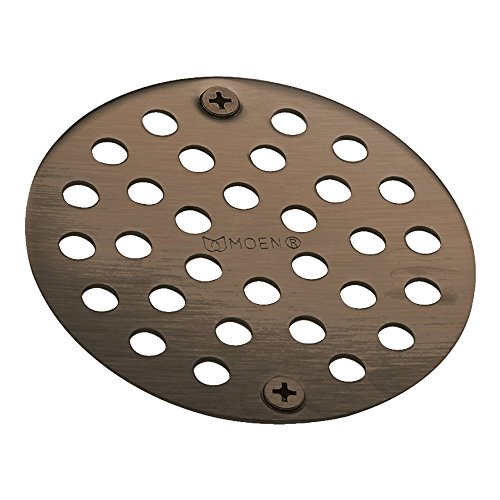 Moen 102763ORB Kingsley 4-Inch Screw-in Shower Strainer, Oil Rubbed Bronze