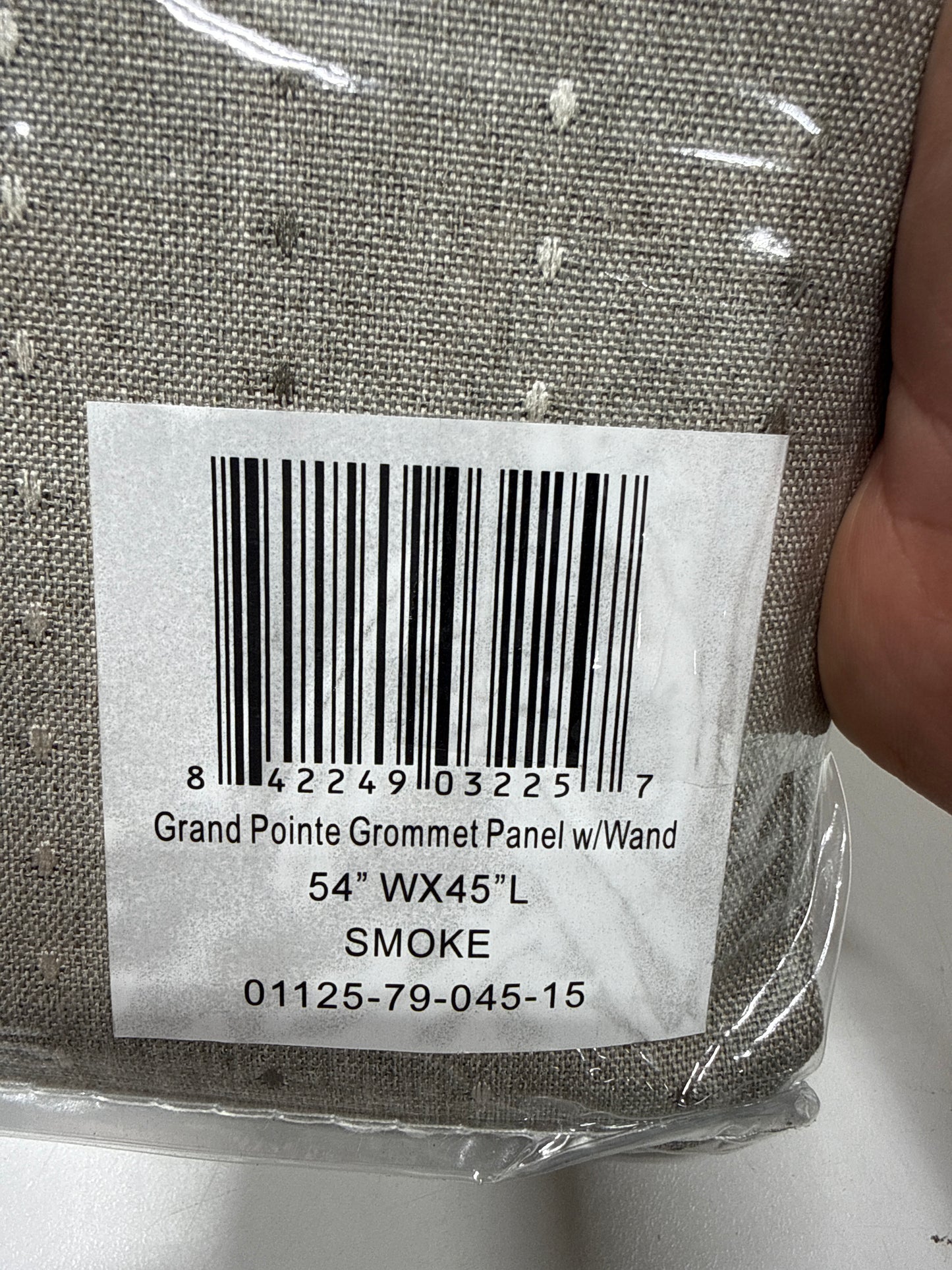 Pair Ricardo Grand Pointe Grommet Panel w/Wand 54" x 45"