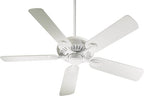 See Desc Quorum International Q91525 Energy Star Rated Traditional / Classic Indoor Ceiling Fan from the Pinnacle Collection