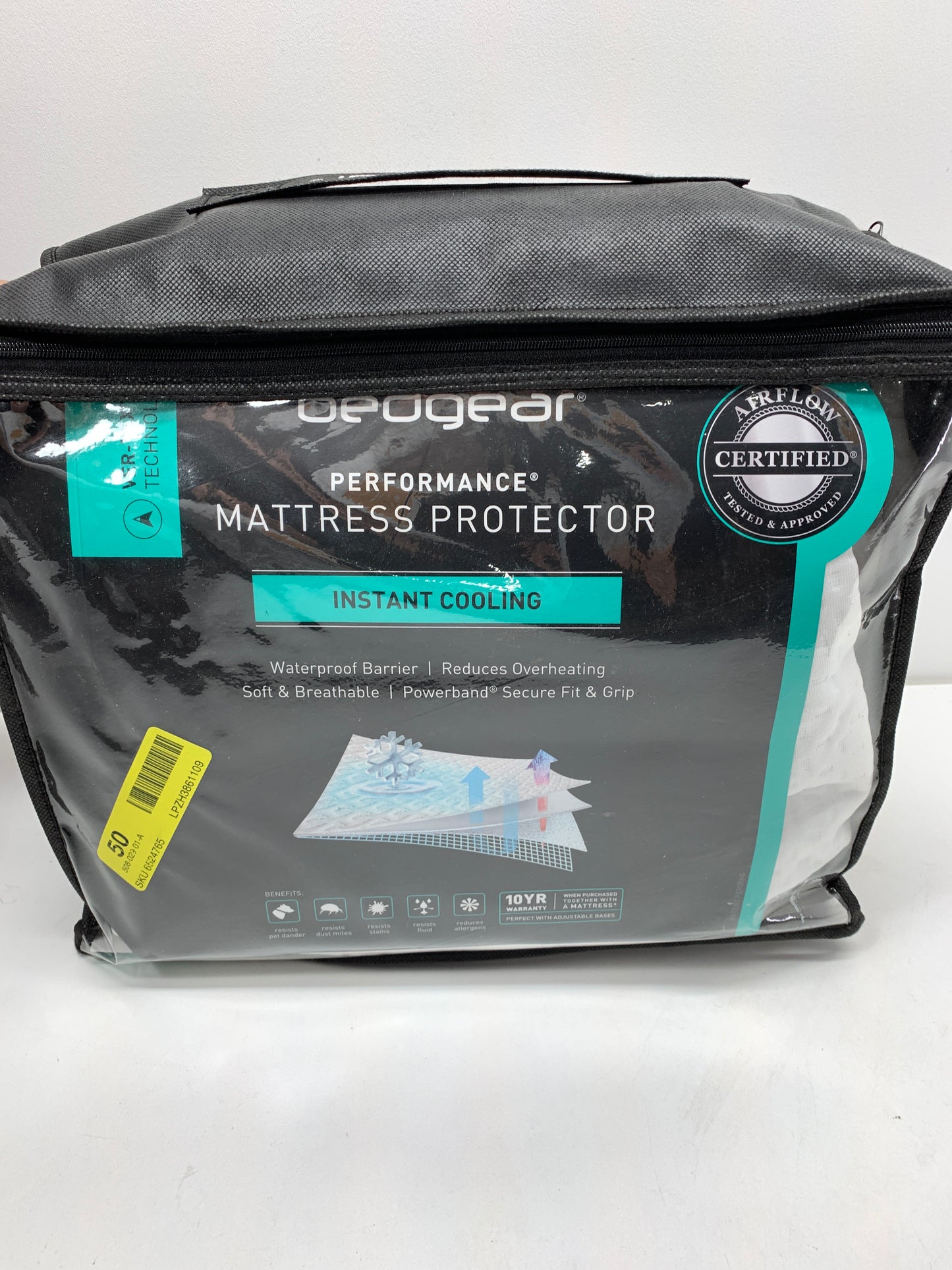 Bedgear - Ver-Tex Mattress Protector- King - White
