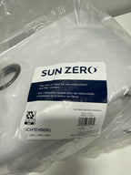 Sun Zero Pratt Tonal Texture Fleece Insulated 100% Blackout Window Curtains 2-pack - *Home Decor & Curtains