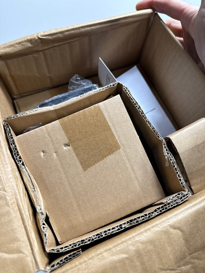 Havenridge 3-Light Matte Black Outdoor Hanging Pendant Light with Clear Glass (1-Pack)