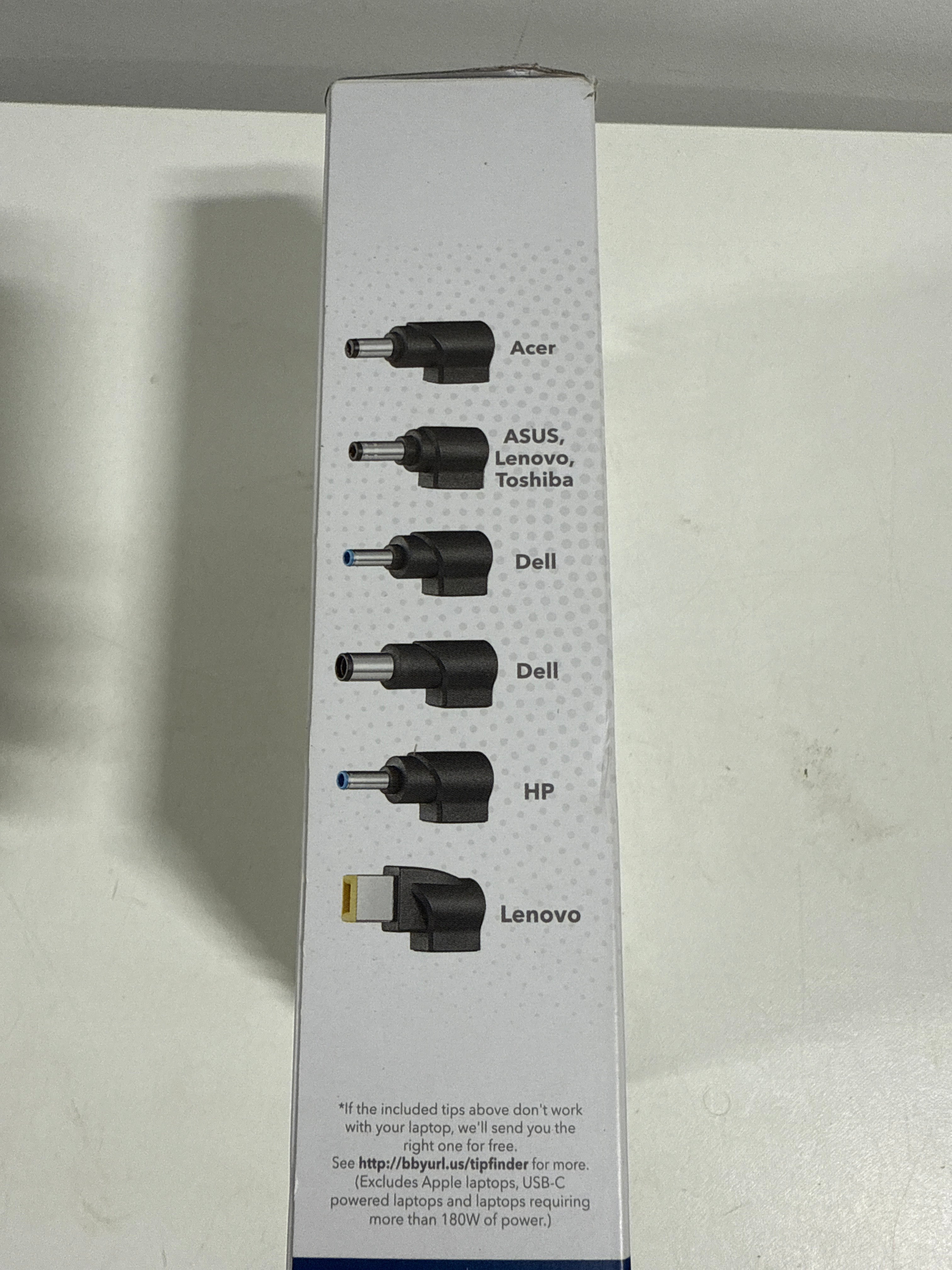 Insignia Universal 180W High-Power Laptop Charger - Black Color - *Computers & Office