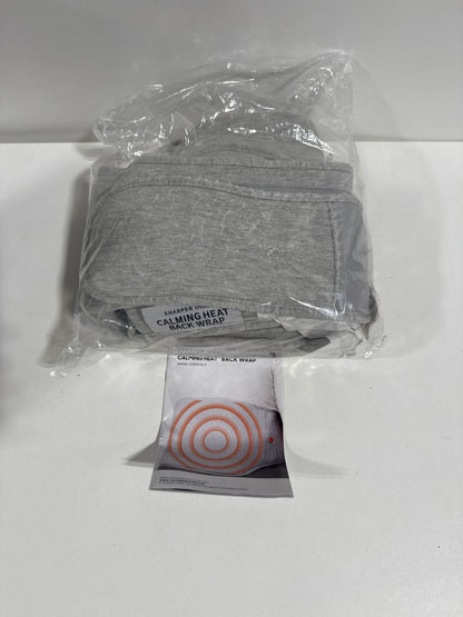 Sharper Image Calming Heat Massaging Heated Lumbar Wrap - Gray