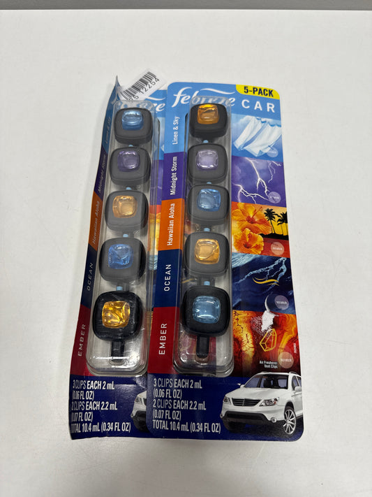 10ct Febreze Car Vent Clips Air Freshener 10ml