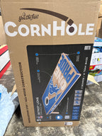 Detroit Lions Backyard Hero Official Size Cornhole Set